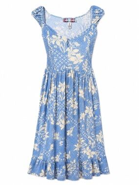 blue and white maxi dress It's Not The Same Maxi Dress Baby Blue